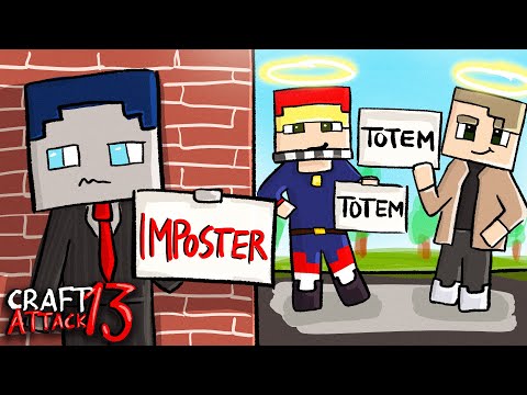 wir spielen Imposter auf dem Craft Attack 13 Server...