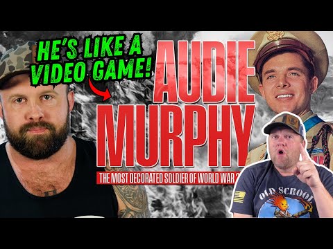 The Real Captain America - Audie Murphy | History Teacher Reacts | The Fat Electrician