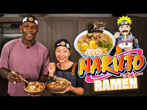 Making Naruto Ramen With Israel Adesanya