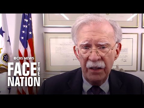 Ex-national security adviser John Bolton says Trump "hasn't thought through his objectives" in Iran