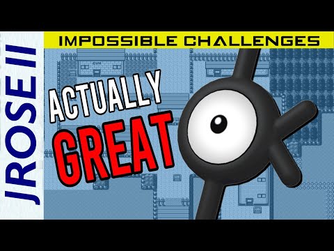 Unown is SUPER UNDERRATED in Pokemon Crystal