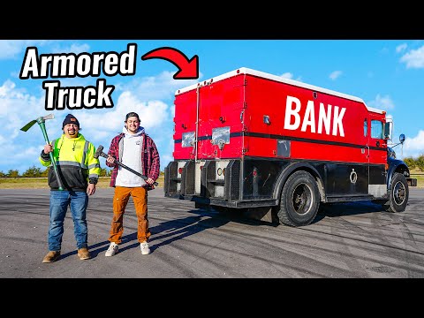 Break Into Armored Truck Keep What’s Inside