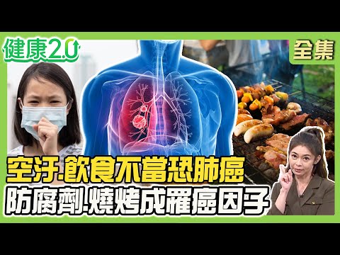 不吸菸罹肺腺癌？空汙、飲食不當恐肺癌！防腐劑、燒烤成肺癌因子！肺阻塞年死逾5千人吸管呼吸助肺泡擴張！吃梨降低肺損傷！健康2.0 20251005【完整版】#鄭凱云#李琳#蕭世欣#譚敦慈#梁惠雯#陸巧因