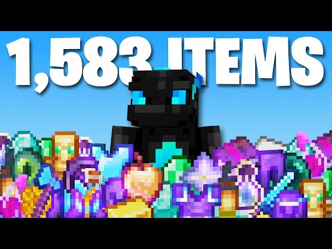 I Collected EVERY Item in Minecraft Hardcore