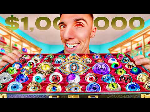 MY $1,000,000 EYEBALL COLLECTION (full tour)