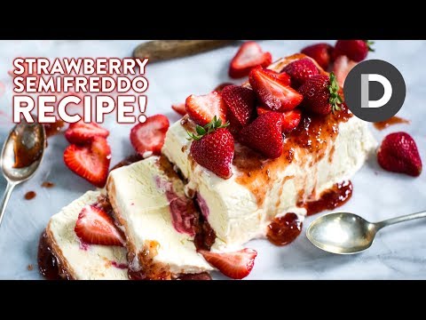 How to make... Strawberry Semifreddo!