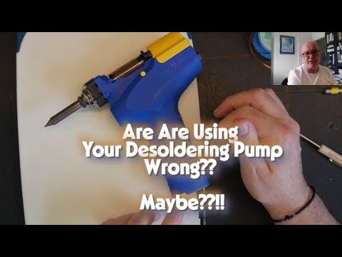 Are You Using Your Desoldering Gun Wrong?