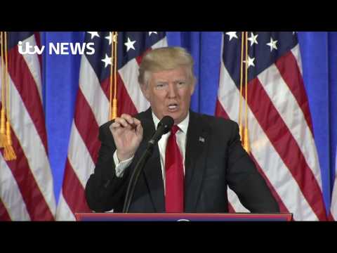 Donald Trump in angry exchange with CNN
