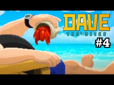 A Stupid Stupid Man Sells Sharks in Dave the Diver