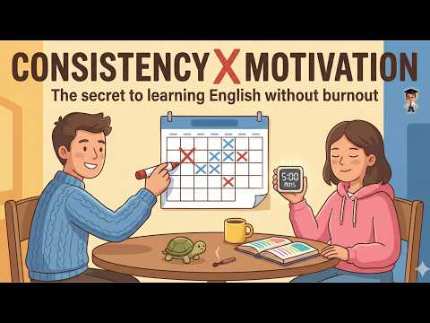 Consistency vs Motivation | Real English Conversation | English Podcast
