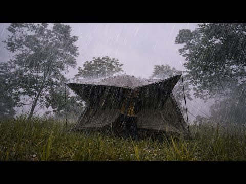 THE STORM WRECKED EVERYTHING ‼️ CAMPING SLAUGHTERED BY THE STORM