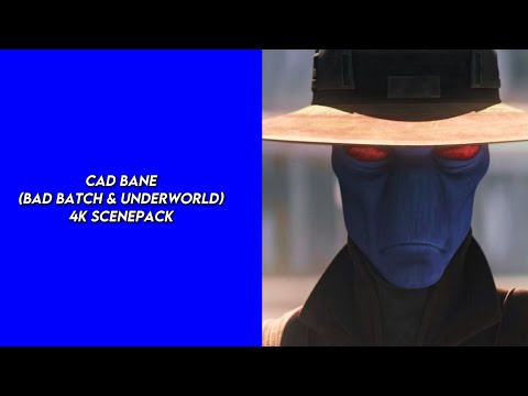 Cad Bane (The Bad Batch & Tales of the Underworld) 4k Scenepack