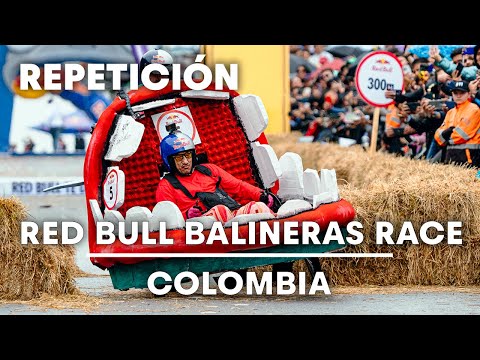 REPETICIÓN: La carrera de carros sin motor más loca de Bogotá | Red Bull Balineras Race