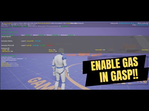 Unreal Engine 5.7: Yes, it's possible to place the Gameplay Ability System into GASP