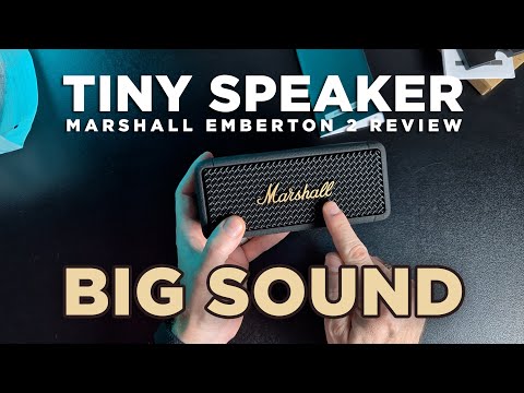 Marshall Emberton 2 Bluetooth Speaker | Full Unboxing & Sound Test