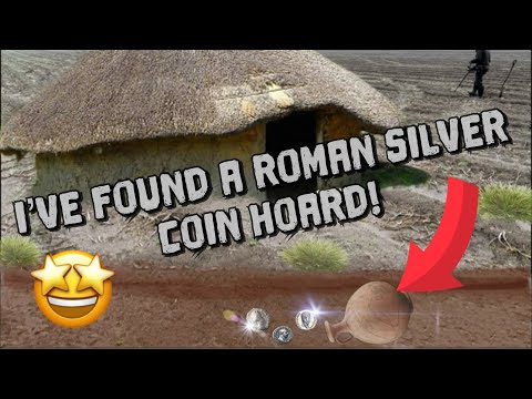 I’ve found a ROMAN SILVER COIN HOARD 🤩