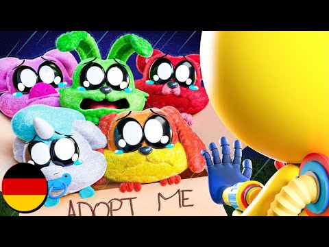 SMILING CRITTERS aber sie sind BABYS?! - Poppy Playtime Chapter 3 Animation