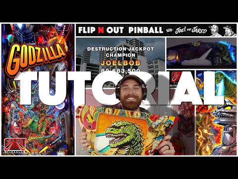 Godzilla Pinball Tutorial (Flip N Out Pinball, 2025)