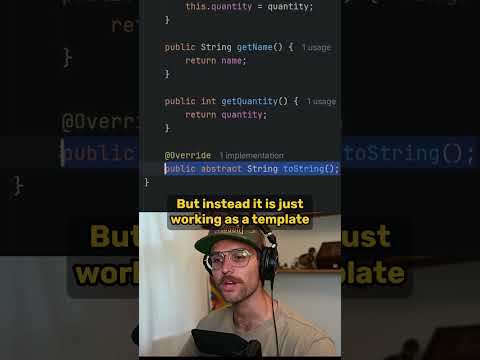 Abstraction - Java OOP