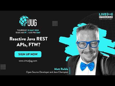 Reactive Java REST APIs, FTW? with Matt Raible