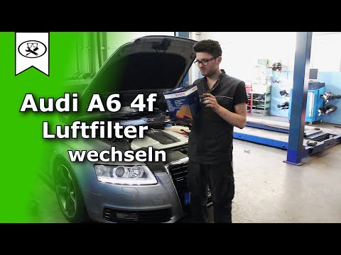 Audi A6 4F 3.0 Air Filter Replacement | Air Filter Replacement | VitjaWolf | Tutorial | HD