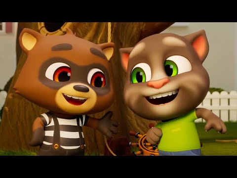 Talking Tom ⭐ Casa na árvore voadora ⭐ Desenhos Animados Engraçados Para Crianças