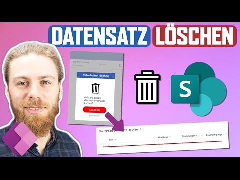 Datensätze aus SharePoint Liste löschen (mit Messagebox) | Power Apps