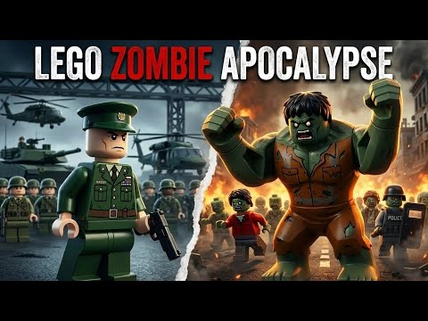 Zombie Apocalypse: The Battle For Survival | LEGO Zombie Animation | Full Episode 3