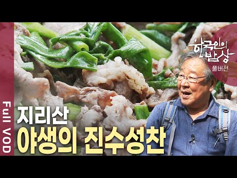 산에서 얻은 것들로 1년을 사는 지리산 사람들! 야생의 맛이 살아 있는 '산중진미'를 만난다!  [한국인의밥상 KBS 20140529 방송]
