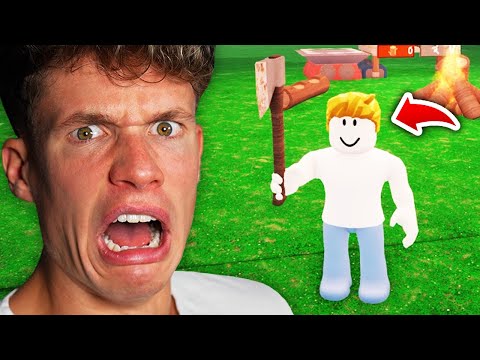 Ich bin zurück im Roblox Wald...