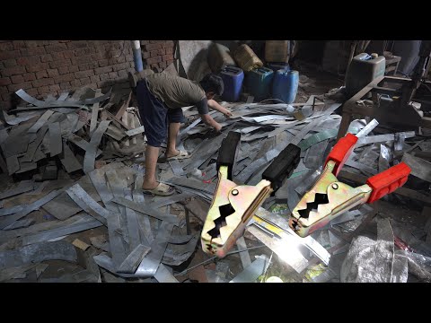 Alligator Battery Clampers Mass Production Factory Process