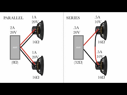 Is doubling speakers +3dB or +6dB? What's parallel and series wiring?