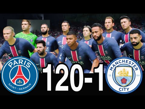 FC 25 -MESSI RONALDO NEYMAR & MBAPPE | ALL STARS |  AL NASSR 100-0 MANCHESTER UNITED