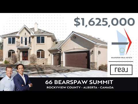Bearspaw Real Estate Luxury Tour: 66 Bearspaw Summit