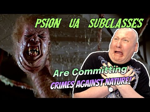 Psion Subclasses: Horrifyingly wonderful Dnd 5.5 2024 (Unearthed Arcana)