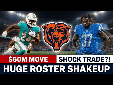 Breaking News: Bears Coach Hire SPARKS Achane Trade BOMBSHELL, $50M Cap TWIST Drama REVEALED
