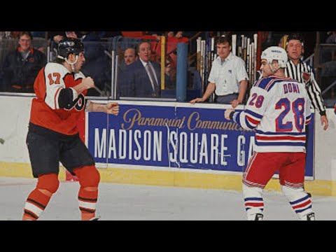 Craig Berube vs. Tie Domi rivalry (all 6 rounds)