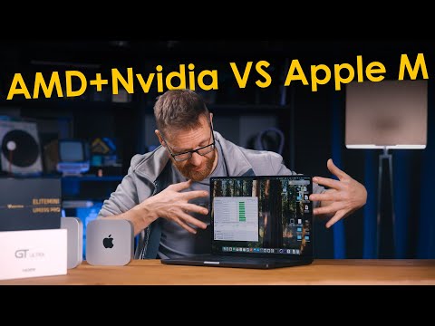 Как Apple M3 и M4 обошли AMD, Nvidia и Intel. Часть 2 тест Мини ПК + Mac