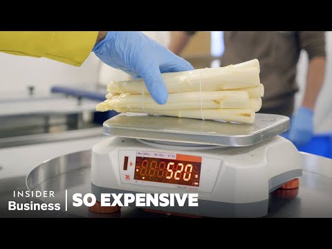 How Farmers Transform Green Asparagus Into 'White Gold' | So Expensive | Insider Business