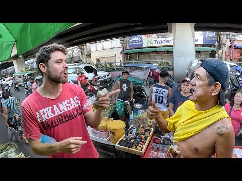 Market chaos in Manila's craziest market 🇵🇭