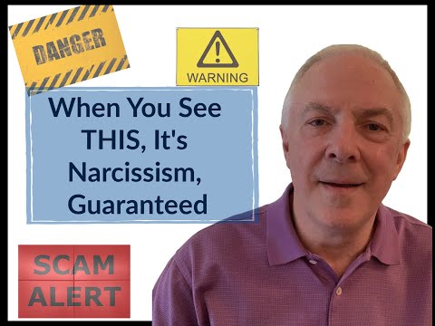When You See THIS, It's Narcissism, Guaranteed