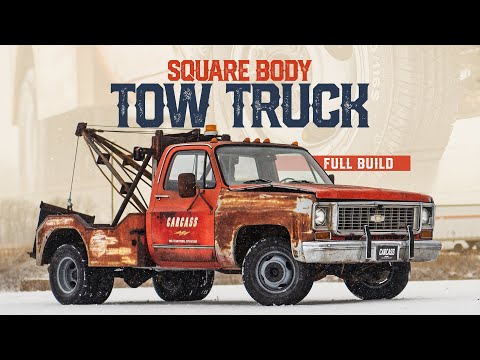 Full Build: Junkyard Square Body Tow Truck Is Restored And Modernized