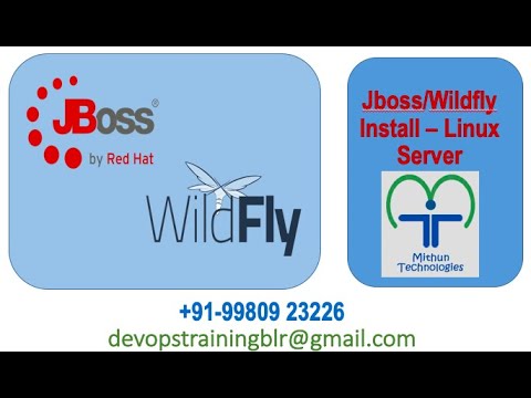 JBoss/Wildfly  Application Server Installation in Linux - Mithun Technologies - +91 -99809 23226