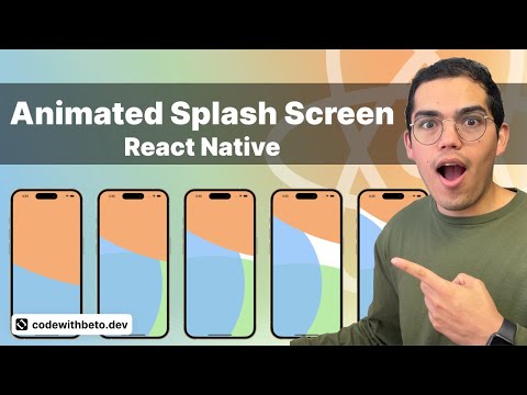 React Native Animated Splash Screen | Transform Your App's First Impression Tutorial 2023