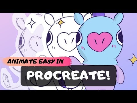 How to Animate in Procreate !! (easier than you think)