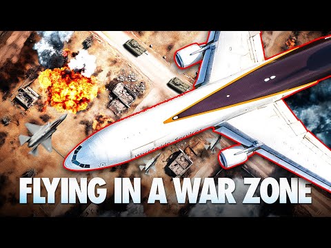 Can you FLY through an ACTIVE Warzone?!