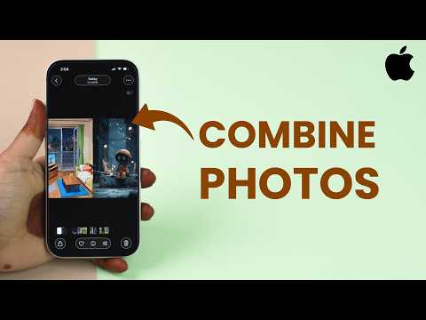 How to Combine Photos Together on iPhone?