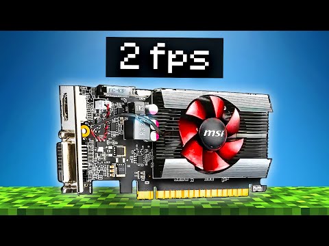 Can The OLDEST GPU Run Minecraft?