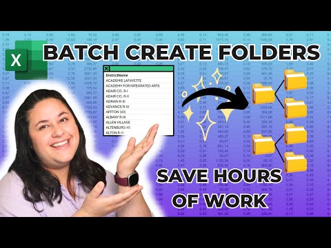 Bulk Create Folders and Subfolders in File Explorer using Excel | 2 Methods