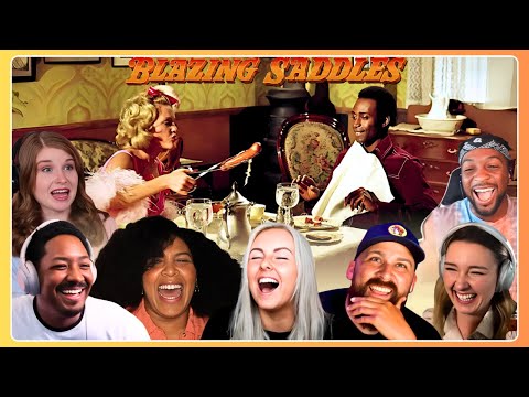 SIDE-SPLITTING "It's Twue, It's Twue" Reactions 🤣 Blazing Saddles (1974) Movie Reaction Compilation